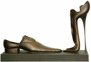 Groupe sculptural "A Deux", version bronze
