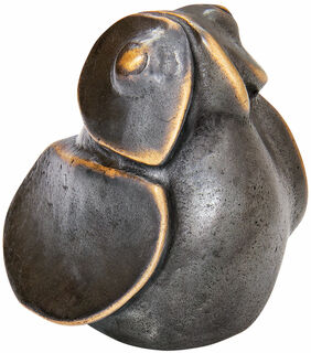 Sculpture miniature "Hibou", bronze
