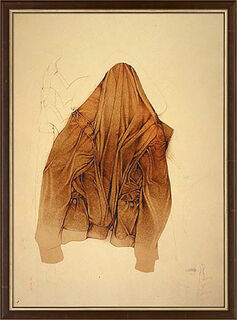 Tableau "Nature morte avec veste" (1987), encadré