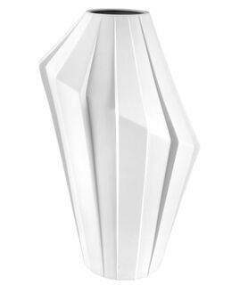 Vase en porcelaine "Ritmo", grande version - Design Agnes Hegedüs