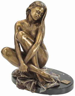Sculpture "Claudia", bronze collé