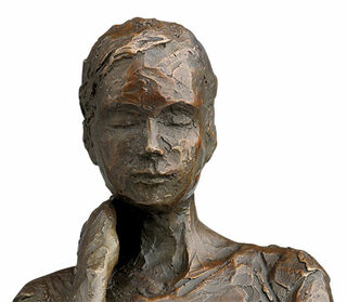 Sculpture "Contemplation", bronze von Valerie Otte