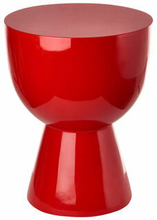 Tabouret / table d'appoint "Tip Tap Red"