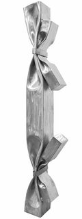 Sculpture "Hommage à Christo et Jeanne-Claude XVII" (2015) (Original / Pièce unique), acier inoxydable