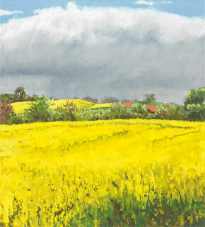 Tableau "Summer Day - It's About to Rain" (2010), sur châssis