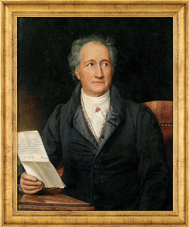 Tableau "Goethe" (1828), encadré
