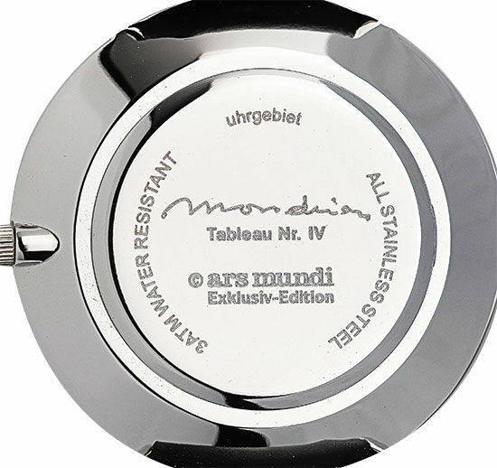 Montre-bracelet d'artiste "Mondrian - Tableau No. IV"