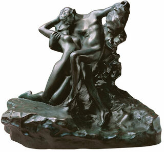 Sculpture "L'éternel printemps" (1884), version en bronze collé von Auguste Rodin