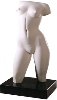 Sculpture "Female Torso", version en marbre artificiel