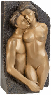 Sculpture "Les Amoureux" (2021), bronze