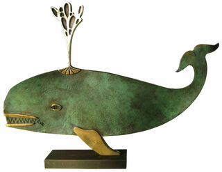 Sculpture "Baleine", bronze