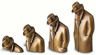 Groupe sculptural "Séquence", version en bronze