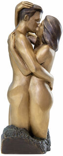 Sculpture "Le Baiser" (2021), bronze