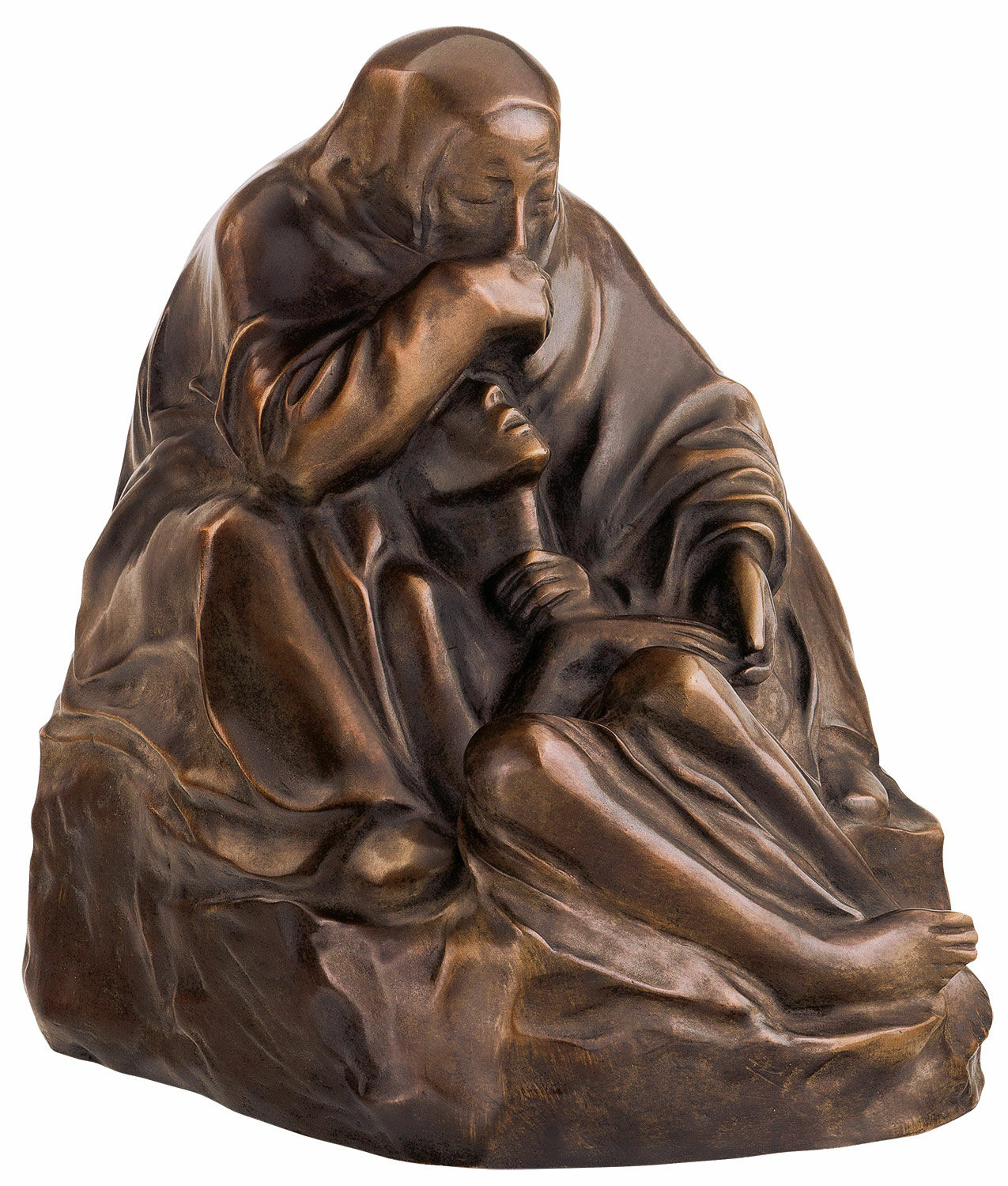 Sculpture "Pietà" (1938/39), réduction en bronze von Käthe Kollwitz
