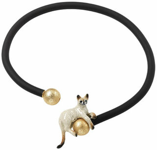 Collier "Chat siamois"