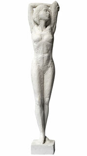 Sculpture "Relaxed" (2013), pierre moulée