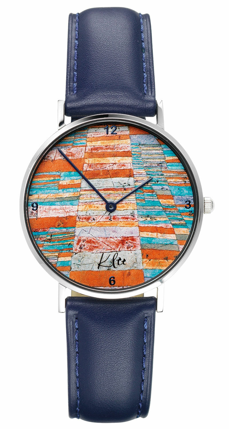 Montre-bracelet d'artiste "Klee - Chemin principal et chemins latéraux"