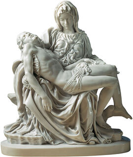 Sculpture "Pietà" (1489-99), réduction de marbre artificiel