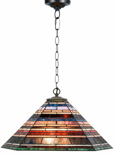 Lampe suspendue "Dusk" - d'après Louis C. Tiffany