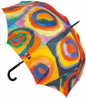 Stick umbrella "Colour Study Squares" (étude des couleurs) cstorm-arsmundi-base.detail.by-artist Wassily Kandinsky