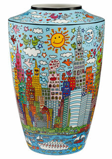 Vase en porcelaine "My New York City Day" (Ma journée à New York)