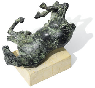 Sculpture "Rolling Horse" (1997), bronze