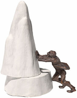 Sculpture "Je peux déplacer des montagnes"