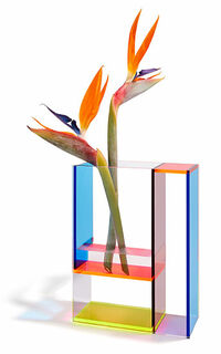 Vase "Neon Mondrian" - Collection MoMA von Piet Mondrian