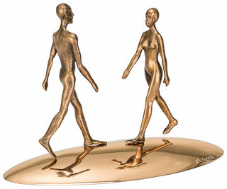 Sculpture "Reflet de l'être", bronze