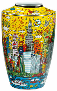 Vase en porcelaine "My New York City Sunset" (Mon coucher de soleil à New York)