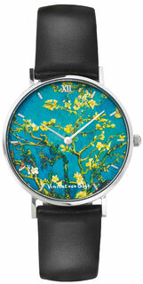 Montre-bracelet d'artiste "van Gogh - Blossoming Almond Tree Branches"