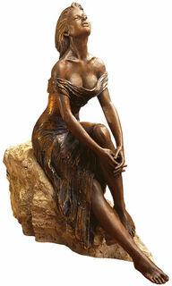 Sculpture "Alba", bronze collé von Manel Vidal