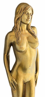 Sculpture "dévouement", bronze von Richard Senoner