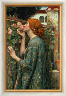 Tableau "L'âme de la rose" (1908), encadré