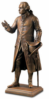 Sculpture "Emmanuel Kant", version en bronze collé