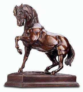 Sculpture "Cheval turc" (taille originale), bronze