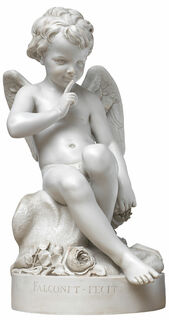 "Le Cupidon menaçant", 1757 (grande sculpture)