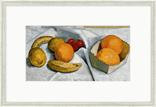 Tableau "Nature morte aux oranges, bananes, citrons et tomates" (1906), encadré