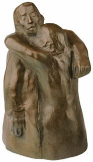 Sculpture "Adieu" (1940/41), bronze von Käthe Kollwitz
