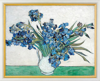 Tableau "Iris" (1890), encadré