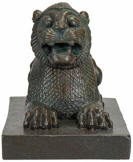 Sculpture "Poids du lion de Suse", fonte
