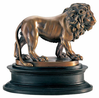 Sculpture "Lion Médicis" (vers 1588), version en bronze collé