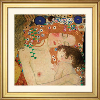 Tableau "Mère et enfant" (1905), encadré von Gustav Klimt