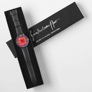 Montre-bracelet d'artiste "Beauty is Timeless" (La beauté est intemporelle) von Friedensreich Hundertwasser