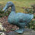 Sculpture de jardin / gargouille "Canard", bronze