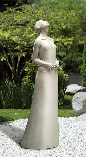 Sculpture "The World", version en marbre artificiel von Rainer Stiefvater