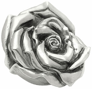 Sculpture "Rose" (2012), version argentée