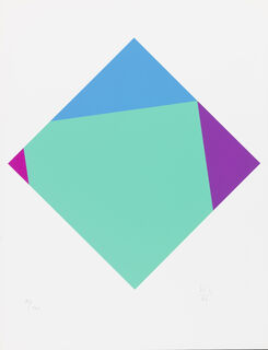 Tableau "Transcoloration V" (1986)