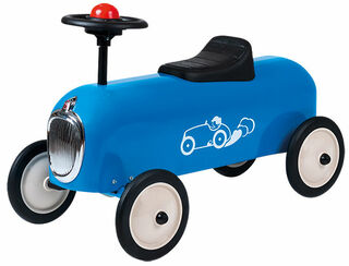 Voiture autoportée "Racer Bleu" (pour les enfants de 1 à 3 ans)