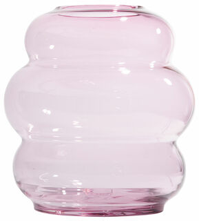 Vase en cristal "Muse XL, Rubine"